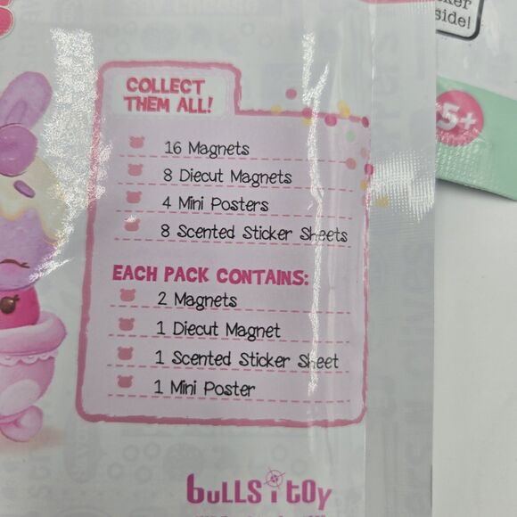 NUM NOMS MAGNET CARDS BLIND BAG SERIES 1 & 2 SPECIAL EDITION LOT OF 5 NEW SEALED - Picture 5 of 5